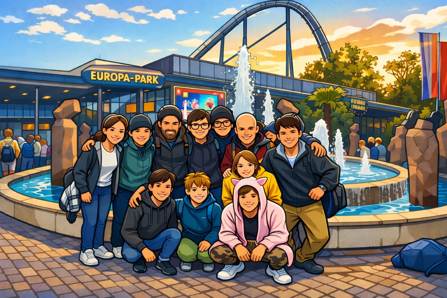 Erdechindeausflug in den Europapark (c)Erdechinde